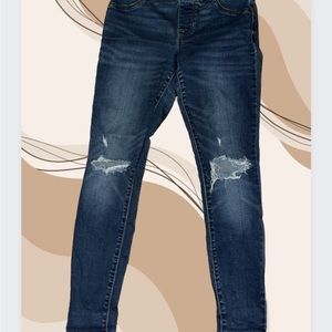 Old Navy Distressed Jeggings Woman’s Size 4 Petite